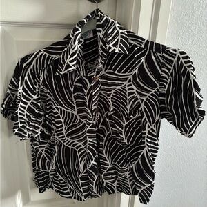 Black and White Kids Shirt